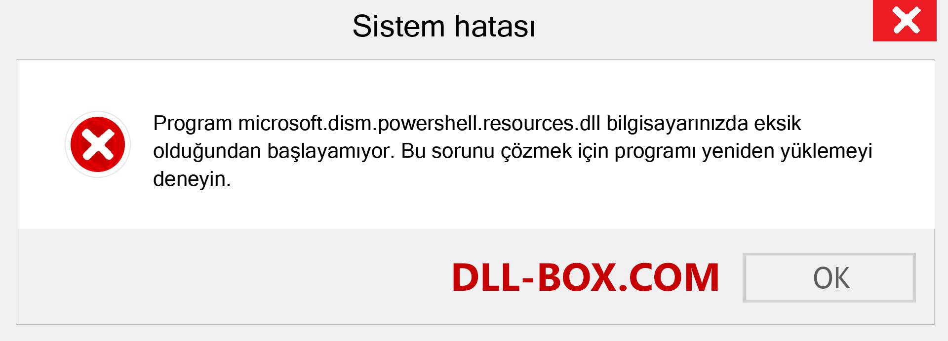 microsoft.dism.powershell.resources.dll dosyası eksik mi? Windows 7, 8, 10 için İndirin - Windows'ta microsoft.dism.powershell.resources dll Eksik Hatasını Düzeltin, fotoğraflar, resimler